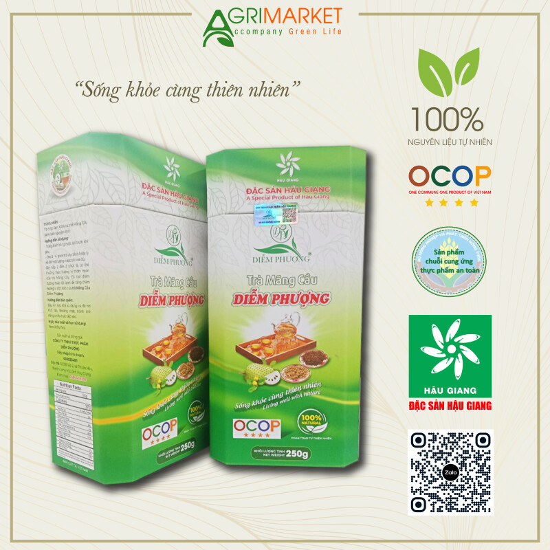 Hộp trà mãng cầu Diễm Phượng - (250g)