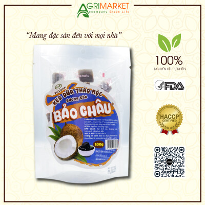 Kẹo Dừa Thảo Mộc Sương Sáo Bảo Châu 100g